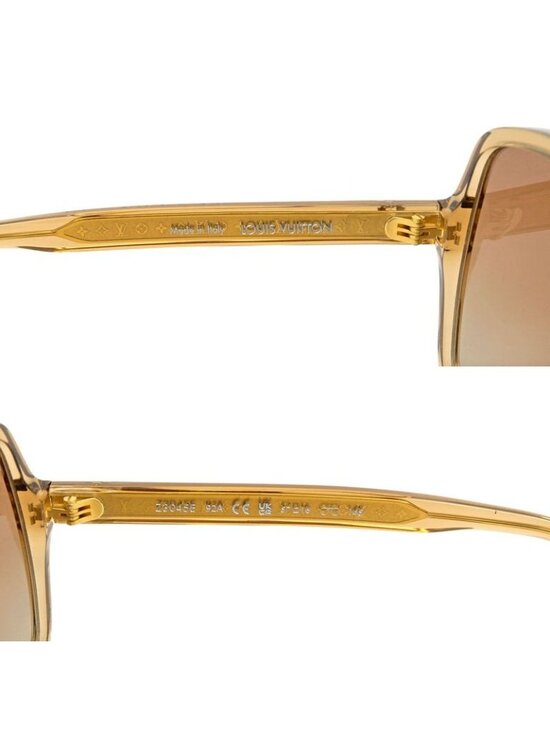 Louis Vuitton Sunglasses Aura Square Ambre Z3045 E Gdhardware main image 6